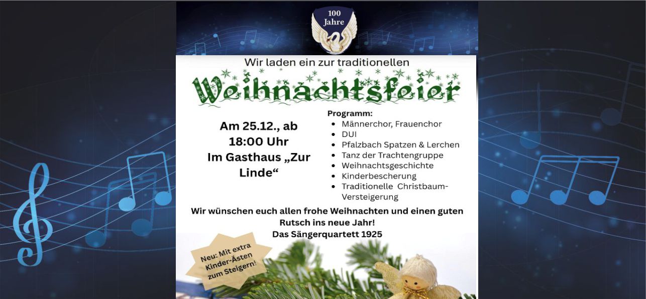 Öffentliche Weihnachtsfeier